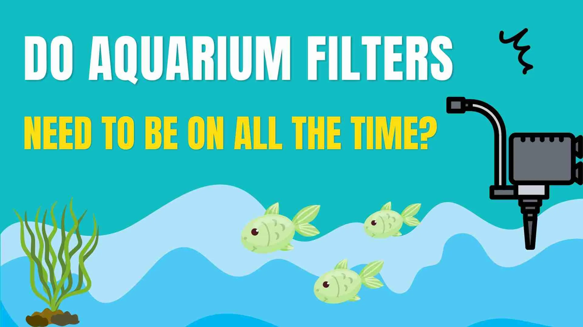 Do Aquarium Filters Need to be on all the time